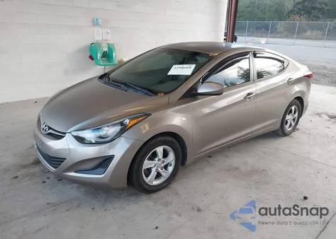 2015 Hyundai Elantra Se z USA, uszkodzony, nr VIN 5NPDH4AE9FH650646
